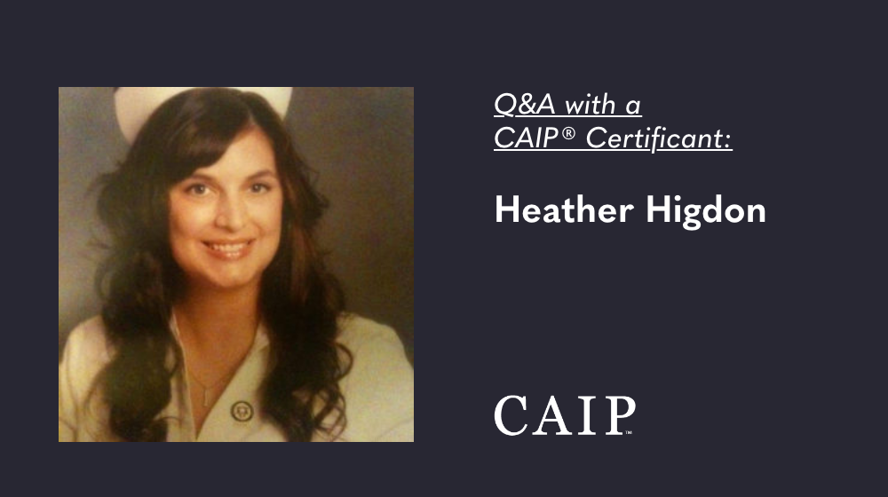 You are currently viewing Q&A with a CAIP® Certificant: Heather Higdon